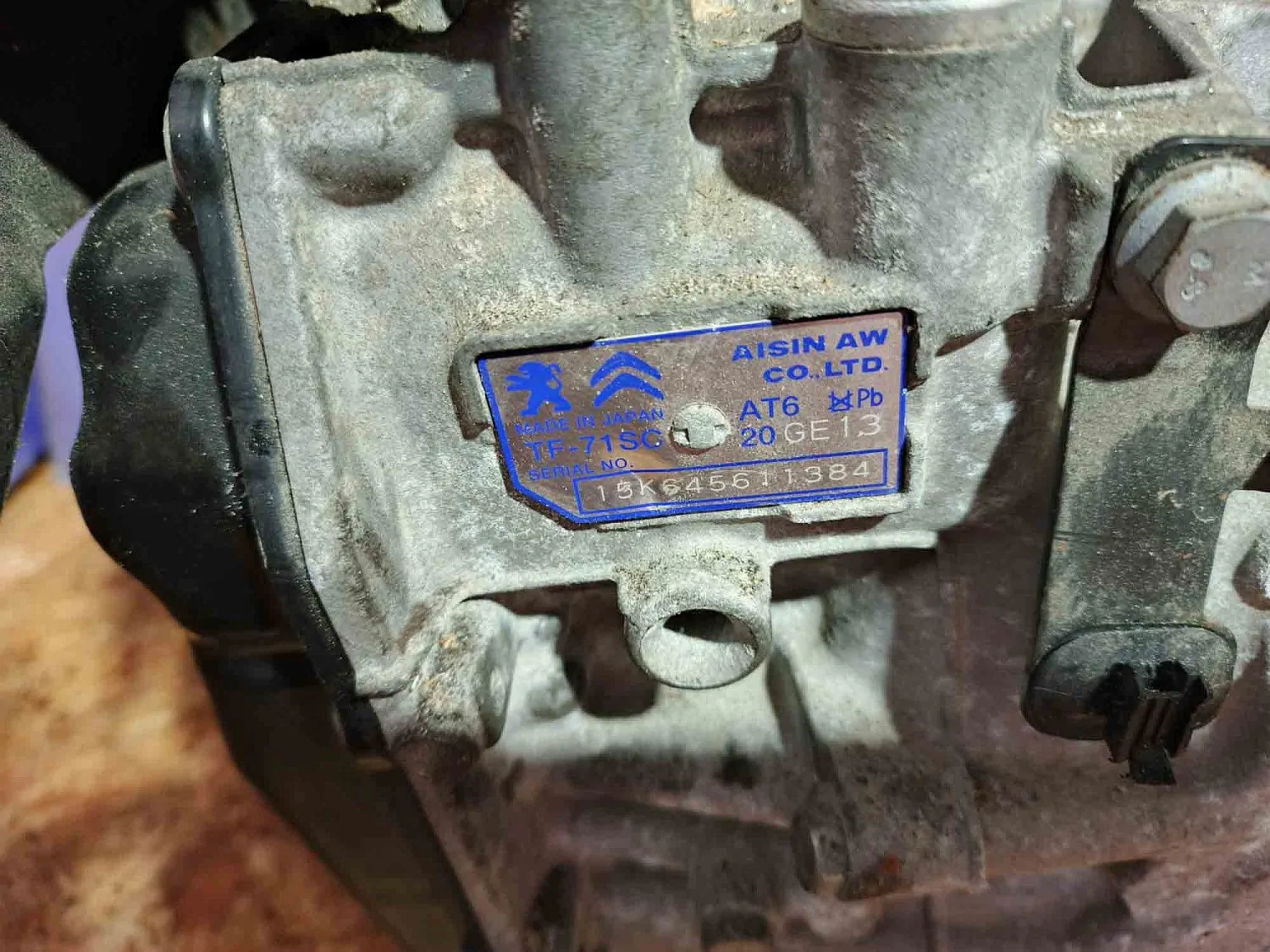 АКПП Peugeot 2008 A94