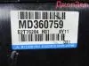 Блок управления двигателя efi для Mitsubishi Pajero 3 V75W  6G74     md360759 
