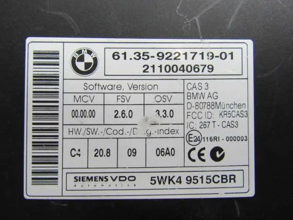 Электроблок Mini Cooper Clubman R55