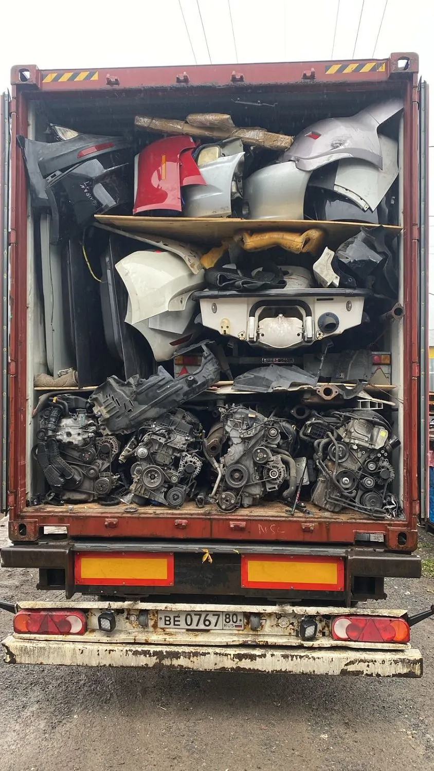 Прибыл контейнер: Поступили автозапчасти б/у в Октябре 2025