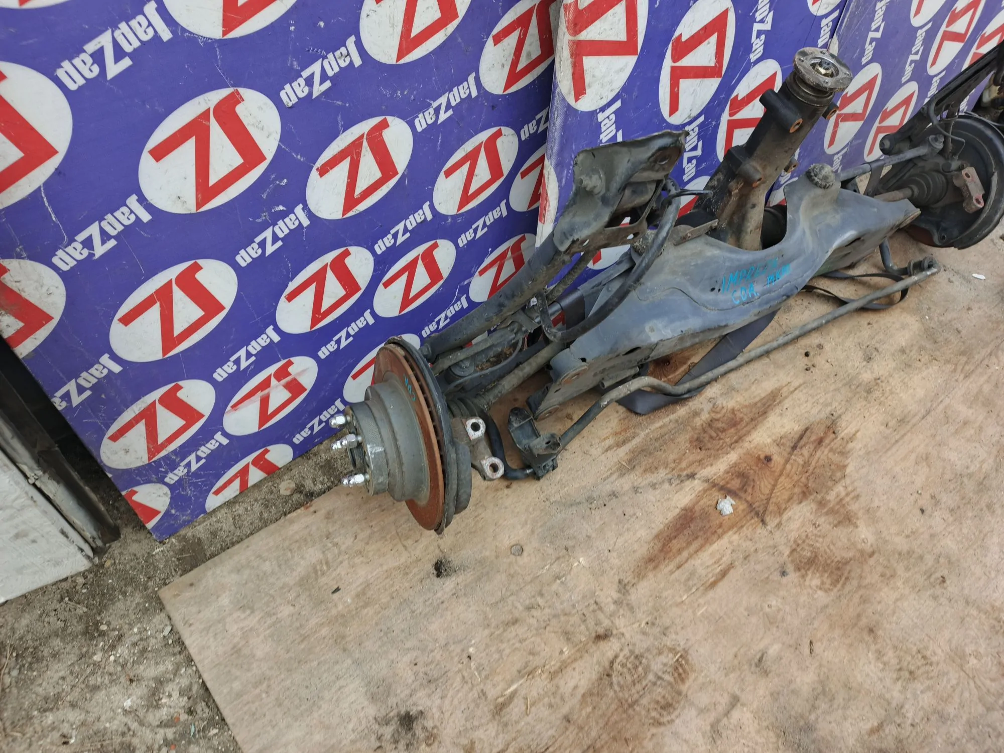 Балка поперечная для Subaru Impreza GDA  EJ204  зад    