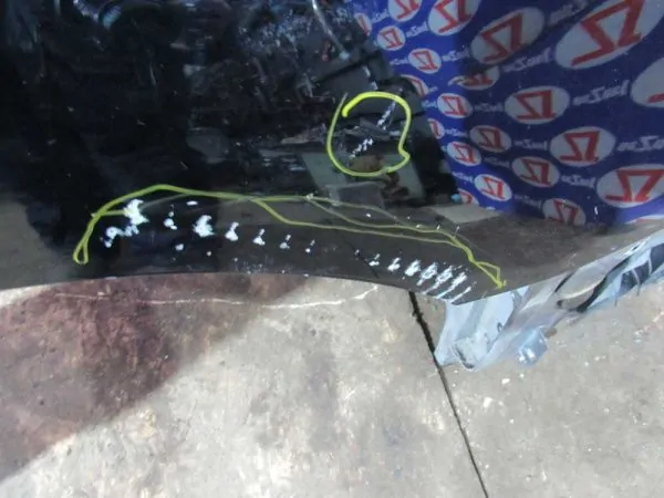 Крыло заднее Nissan Fuga Y51