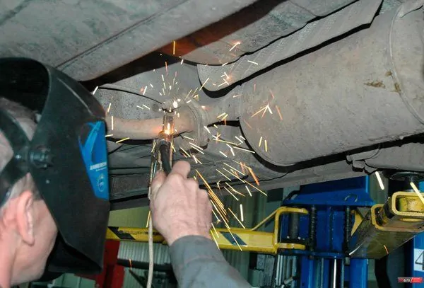 Сварка выхлопной системы