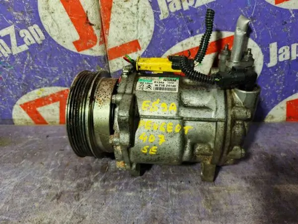 Компрессор кондиционера Peugeot 407 6E