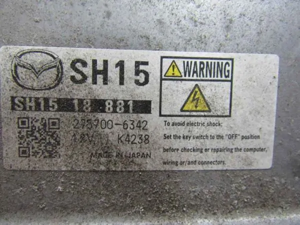 Блок управления двигателем Mazda Atenza GJ2FW