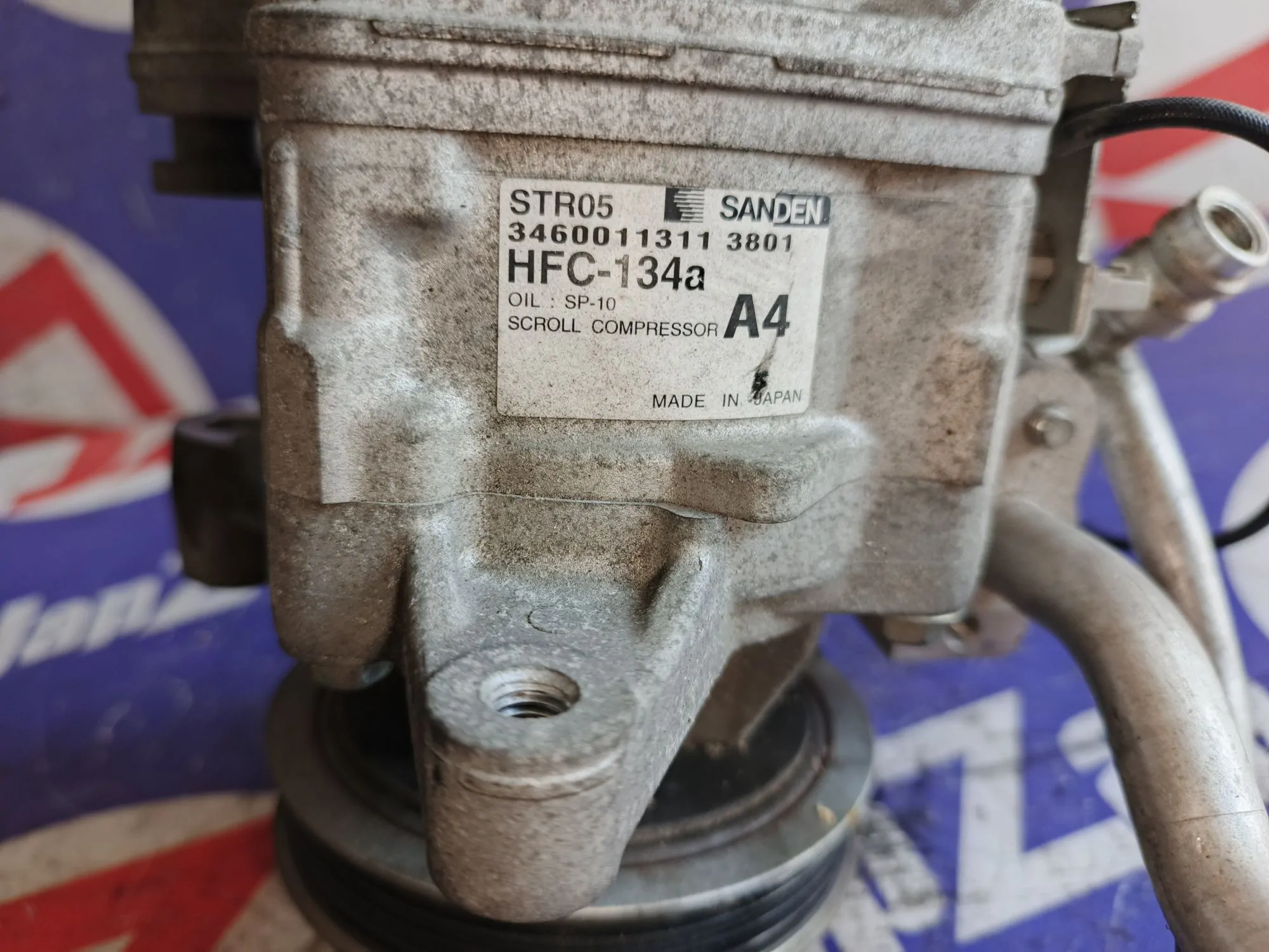 Компрессор кондиционера для Honda N-BOX JF1  S07A     3460011311 