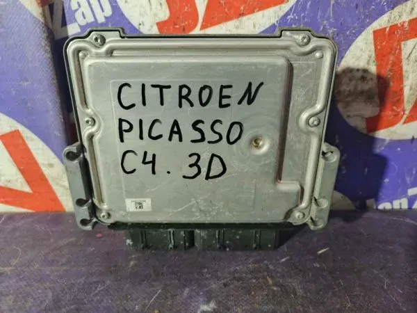 Блок управления двигателем Citroen C4 Picasso 3D