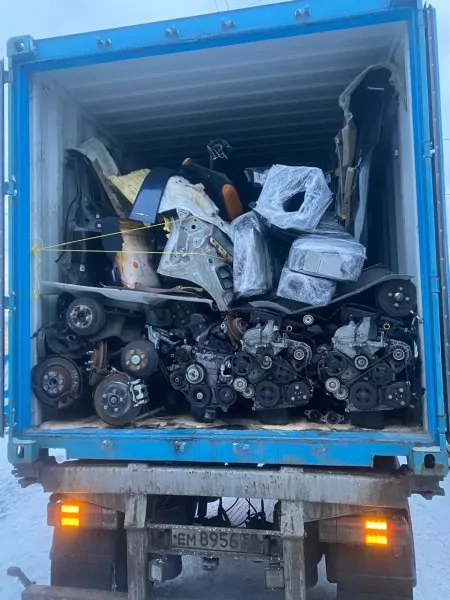 Прибыл контейнер: Поступили автозапчасти б/у в январе 2025