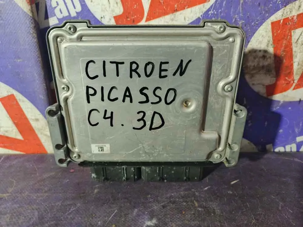 Блок управления двигателем Citroen C4 Picasso 3D