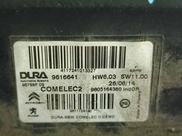 Электроблок Citroen C4 Picasso 3D