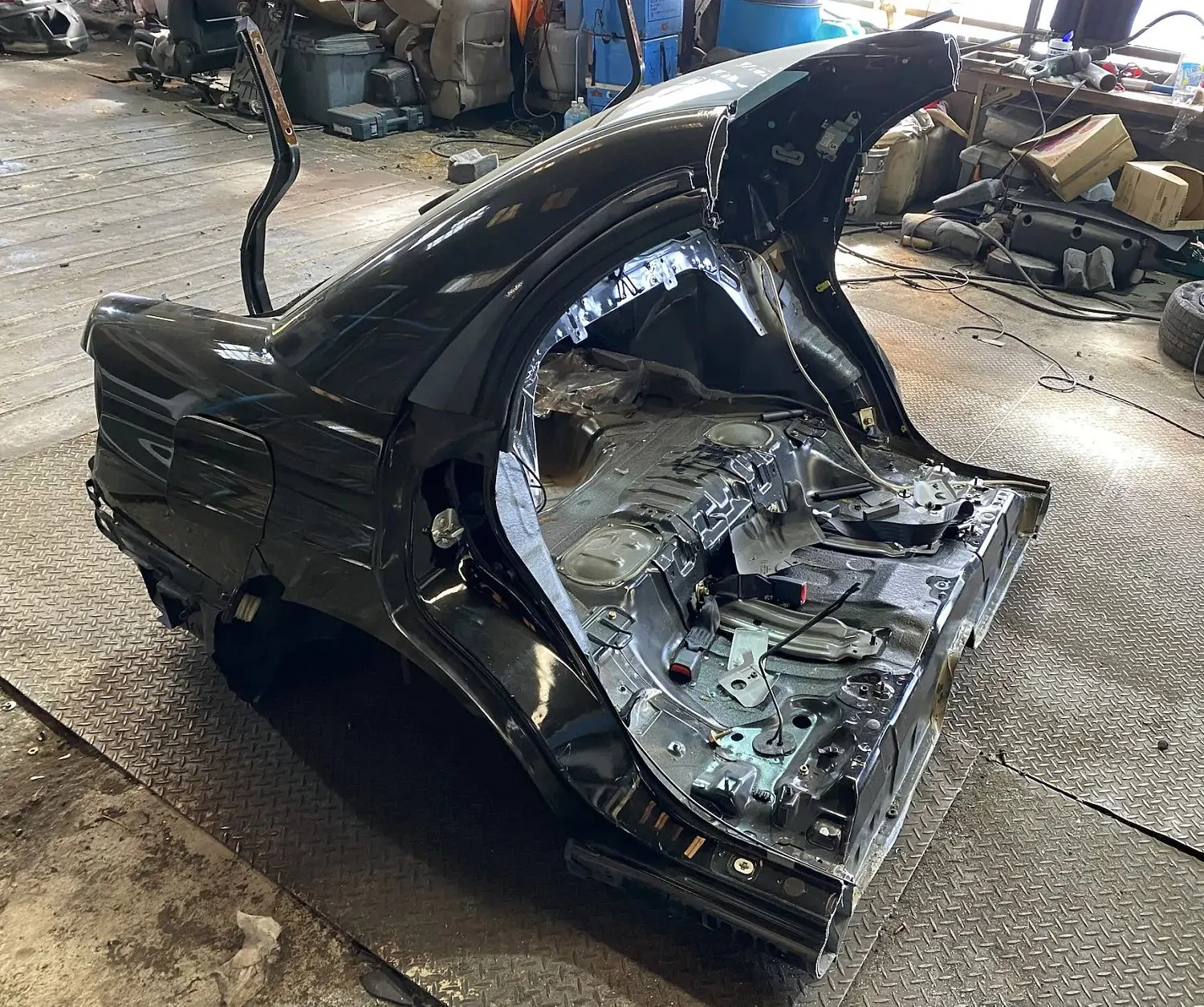 Крыло заднее Subaru Impreza GDA