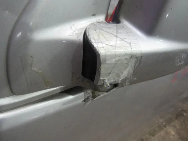 Дверь боковая Honda Life JB1