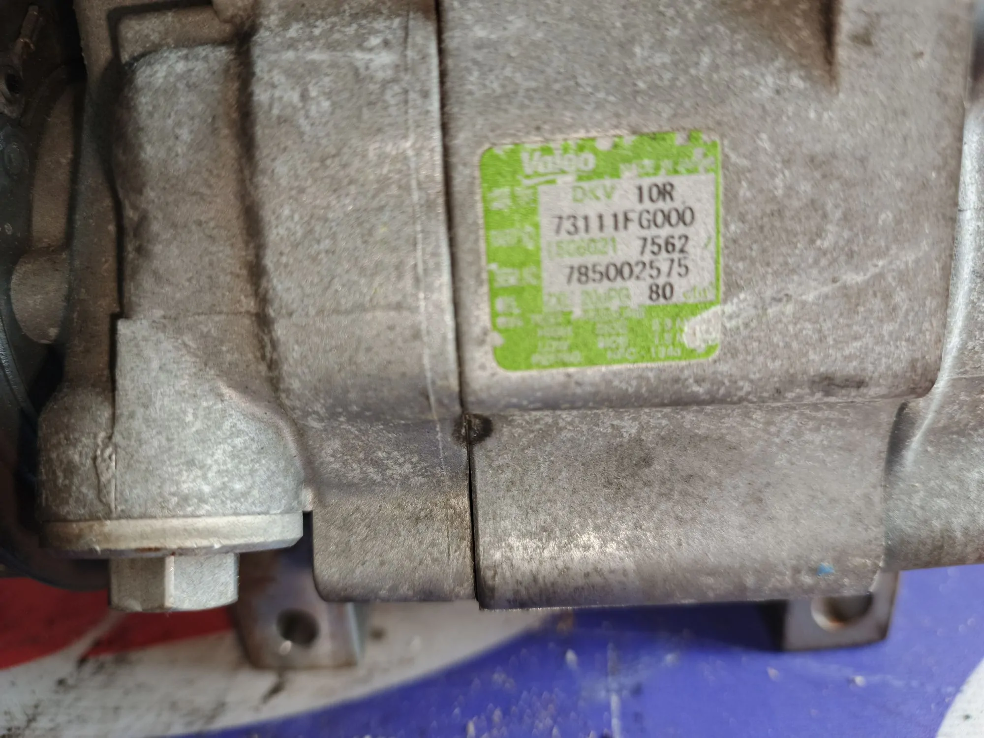 Компрессор кондиционера для Subaru Impreza GH2  EL15     73111fg000 