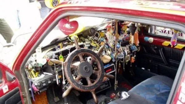 Автомобиль со штурвалом вместо руля