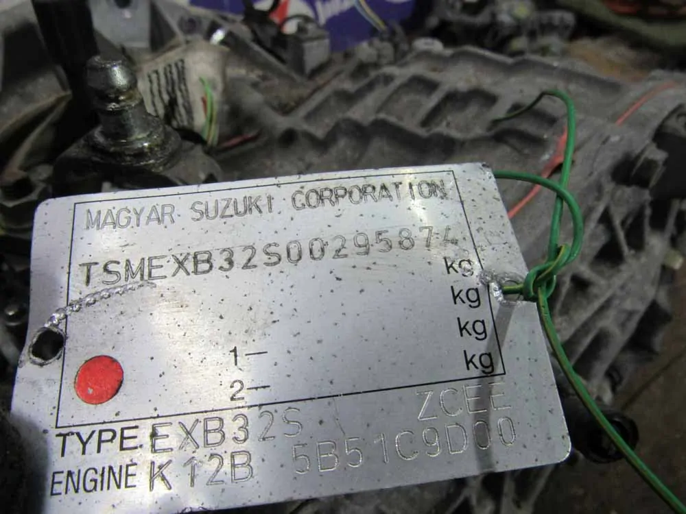 Акпп для Suzuki Splash  XB32S  K12B       Акпп для Suzuki Splash XB32S  K12B