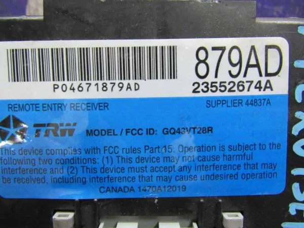 Электроблок Chrysler PT Cruiser PT