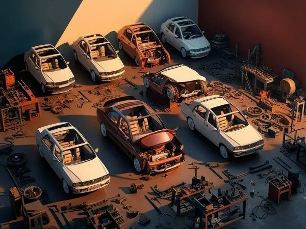 Формирование контейнера с автозапчастями Июнь 2025