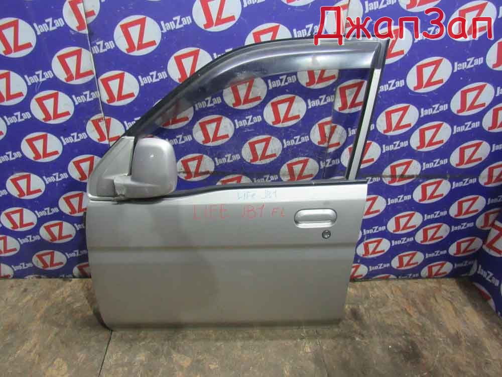 Дверь боковая для Honda Life JB1  E07Z  перед лево   