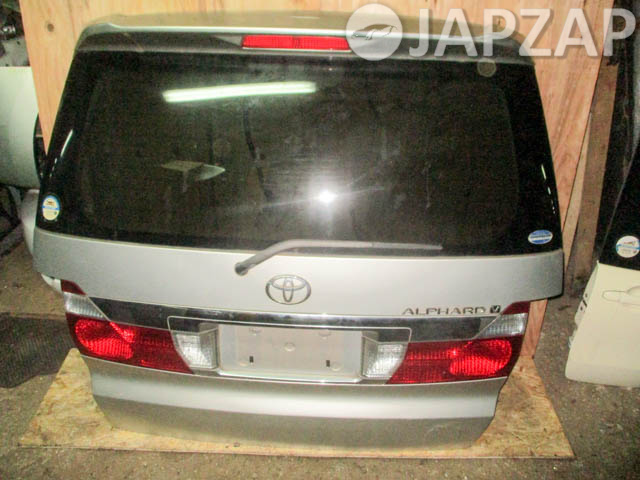Дверь багажника для Toyota Alphard ANH10  2AZ-FE  зад    Серебро