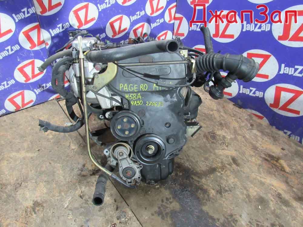 Двигатель в сборе для Mitsubishi Pajero Mini H58A  4A30     270689 