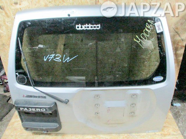 Дверь багажника для Mitsubishi Pajero 3 V73W    зад    Серебро