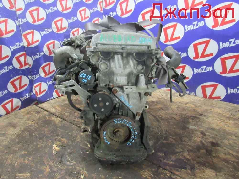Двигатель в сборе для Nissan Bluebird EU14  SR18DE     741498a 
