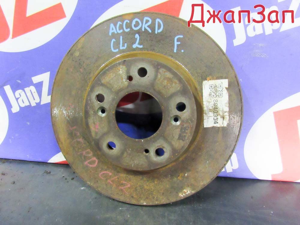 Тормозной диск для Honda Accord CL CM CL7 CL8 CL9  K20A  перед    