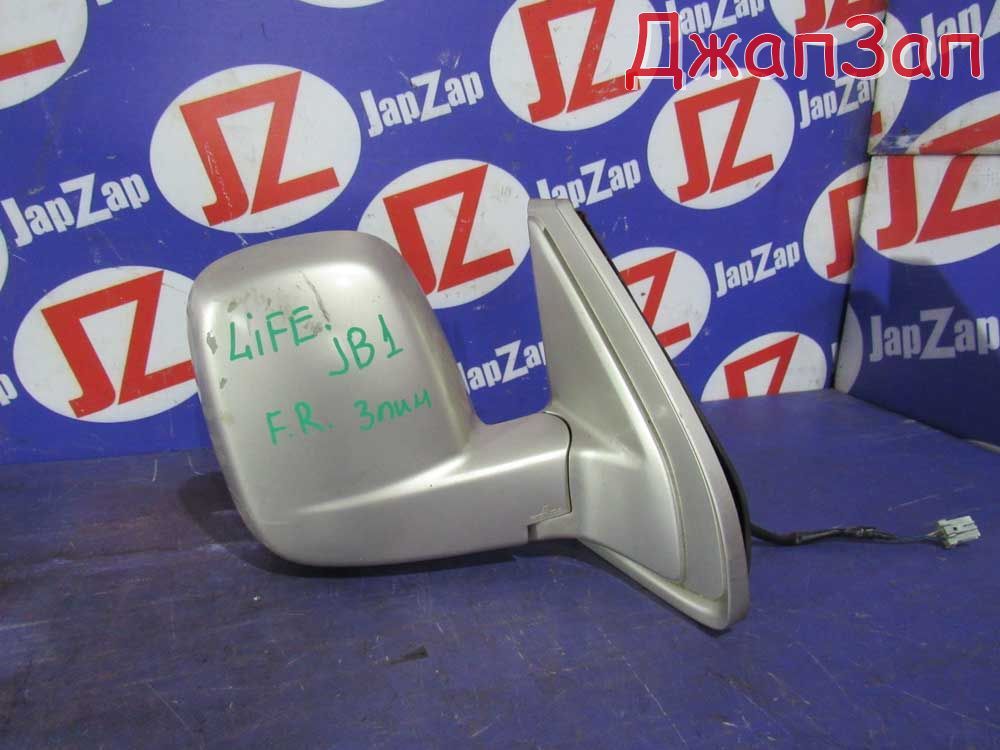Зеркало боковое для Honda Life JB1  E07Z  перед право   