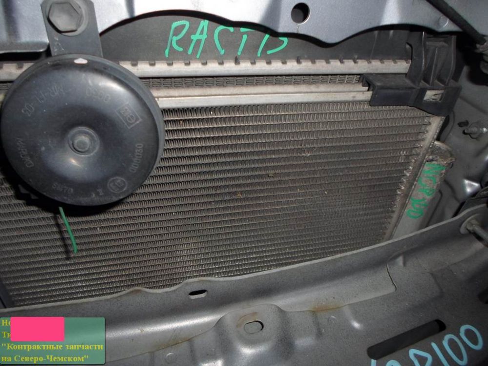 Радиатор кондиционера для Toyota Ractis         