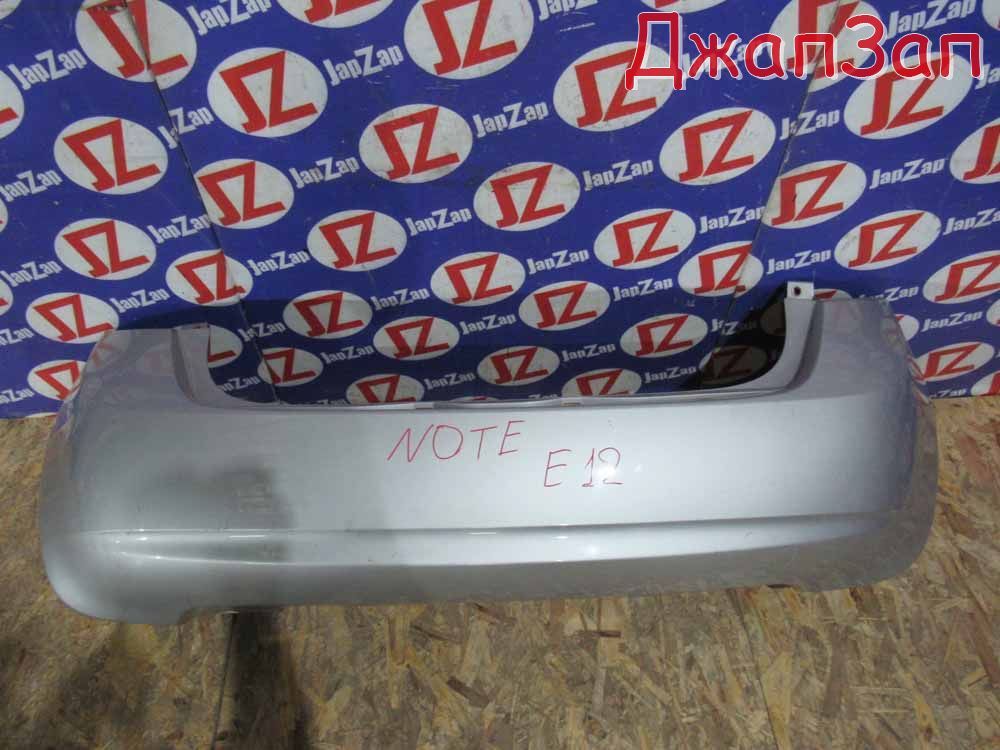 Бампер задний для Nissan Note E12  HR12DE      Серебристый