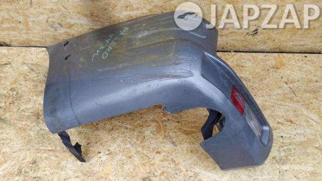Бампер задний для Mitsubishi Pajero 3 V73W        Серебро