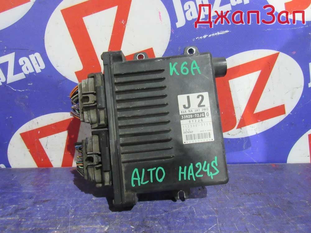Блок управления двигателем для Suzuki Alto HA24S  K6A     3392072jg Черный