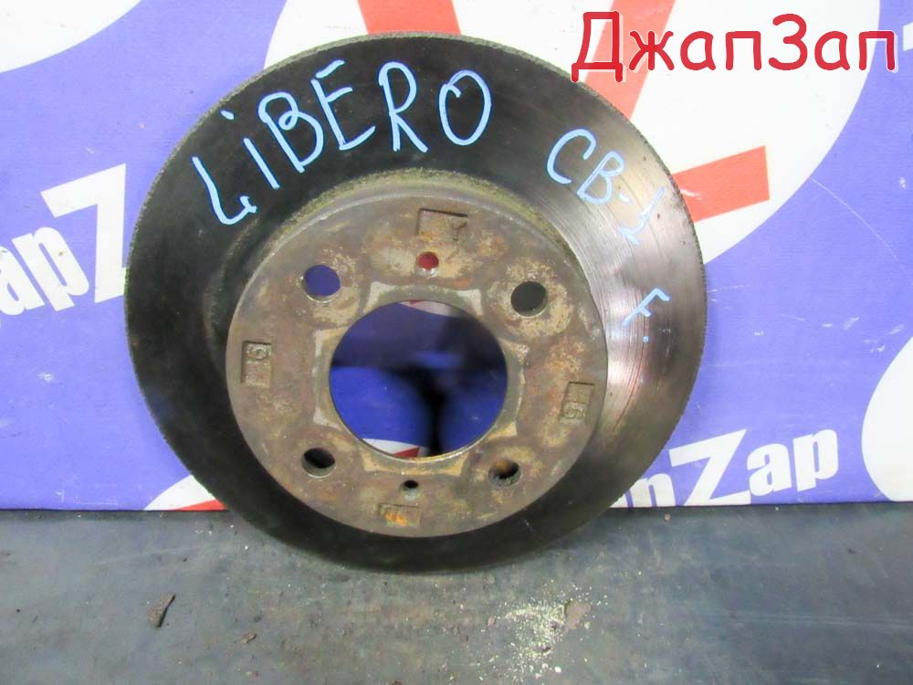 Тормозной диск для Mitsubishi Libero CB  4G15  перед    