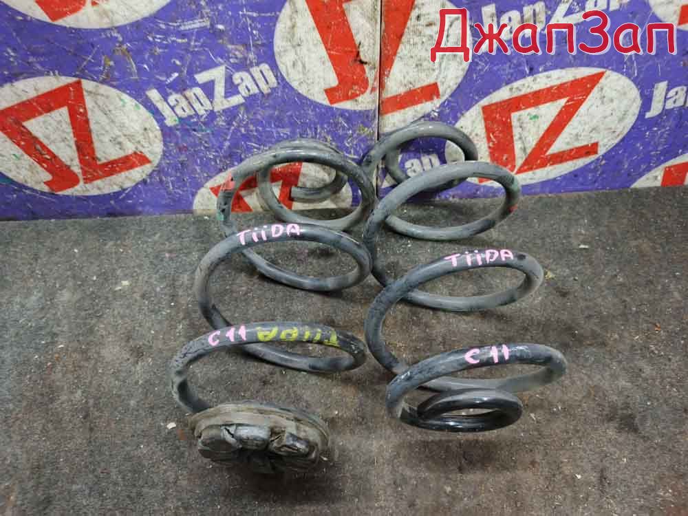 Пружина подвески для Nissan Tiida C11  HR15DE  зад    