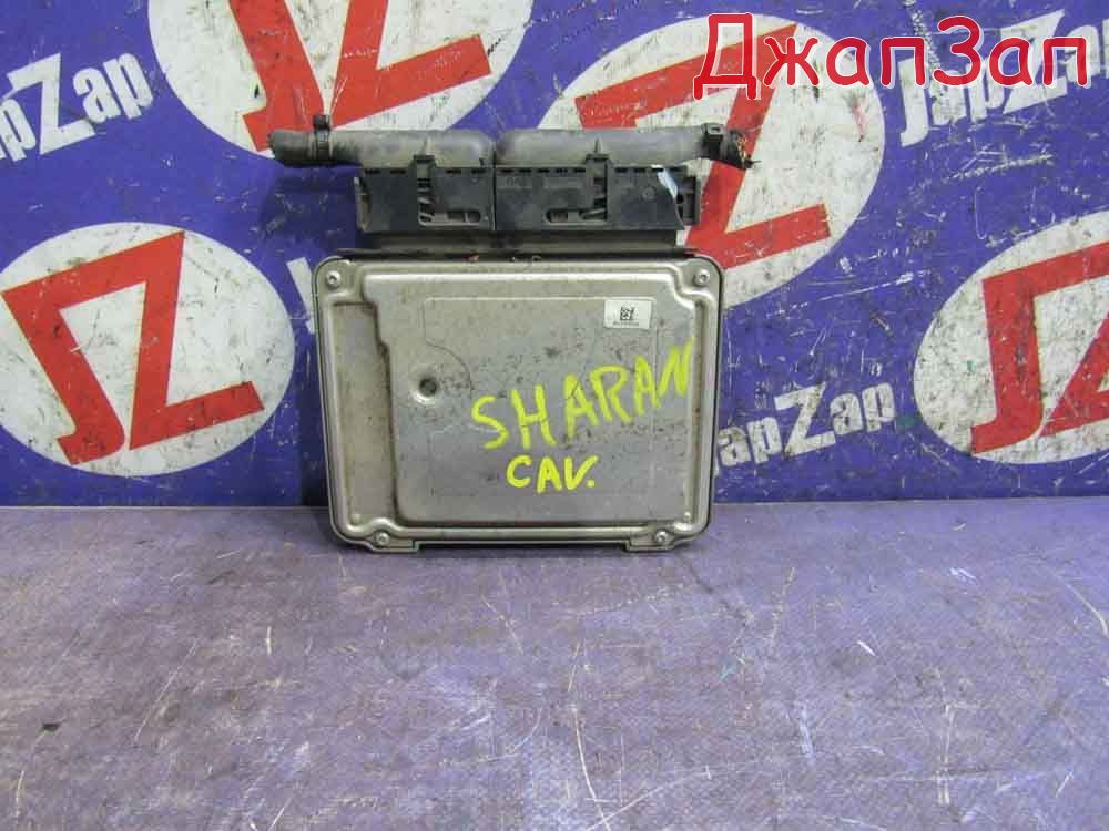 Блок управления двигателем для Volkswagen Sharan 7N1  CAV     03c906027ch 