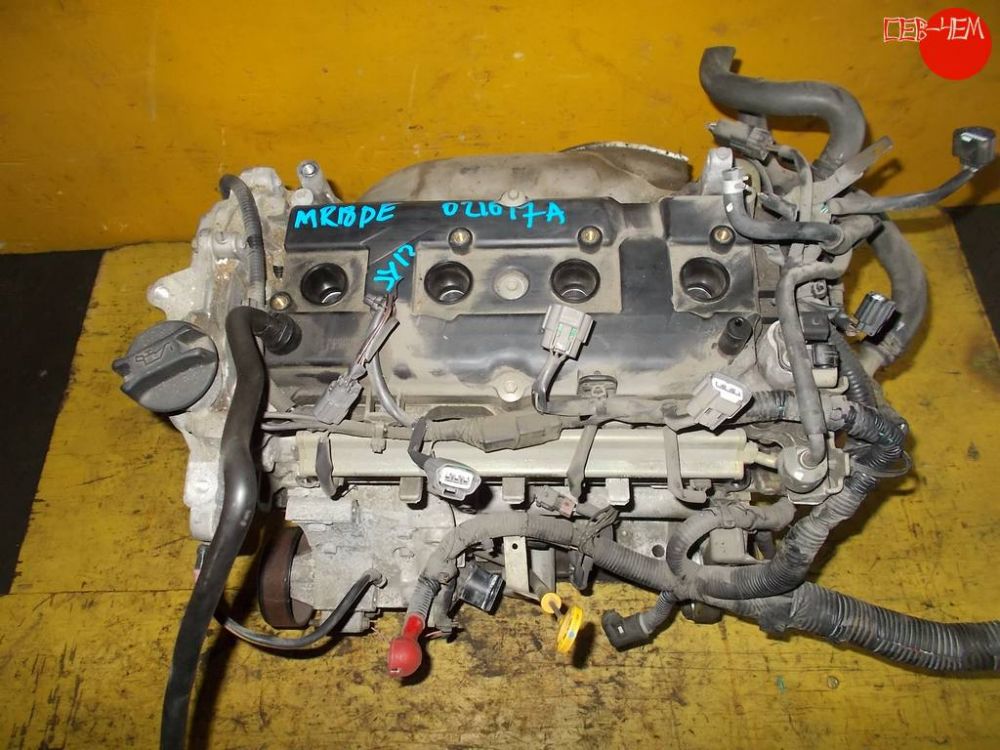 Двигатель дизель для Toyota Caldina CT216  3C-TE  перед    