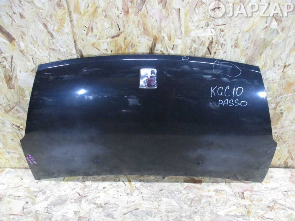 Капот для Toyota Passo KGC10  1KR-FE  перед    Черный