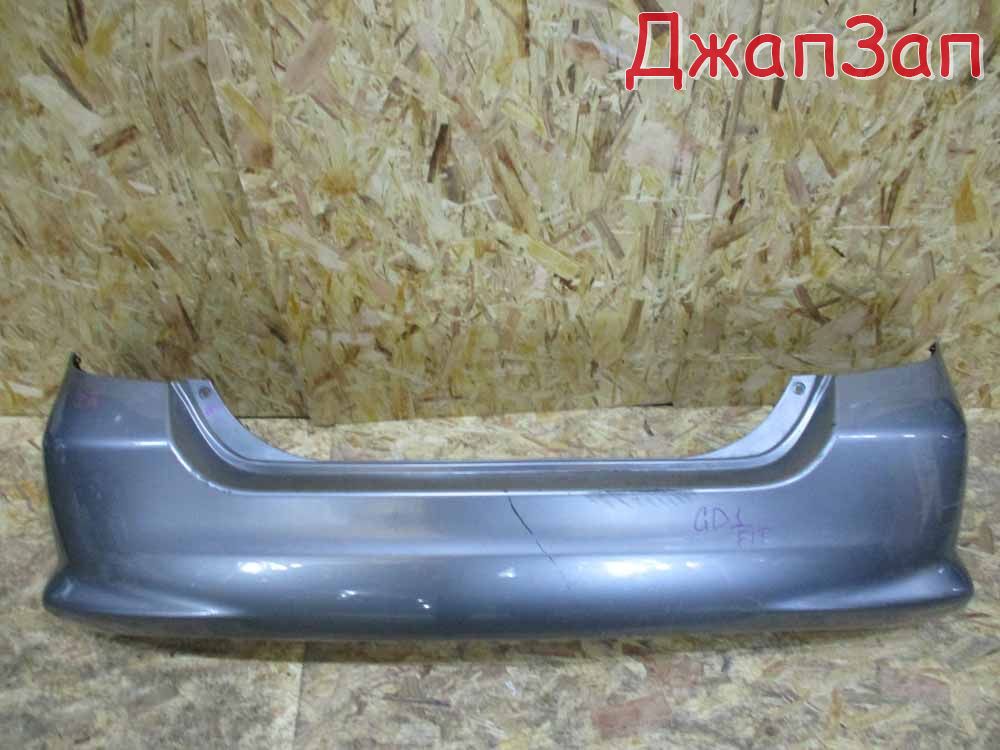 Бампер задний для Honda Fit GD  L13A  зад    Серебро