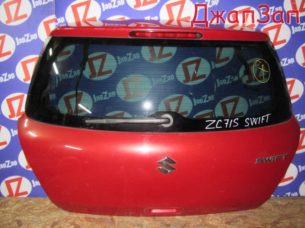 Дверь багажника для Suzuki Swift 3 ZC ZD  M13A  зад    Красный
