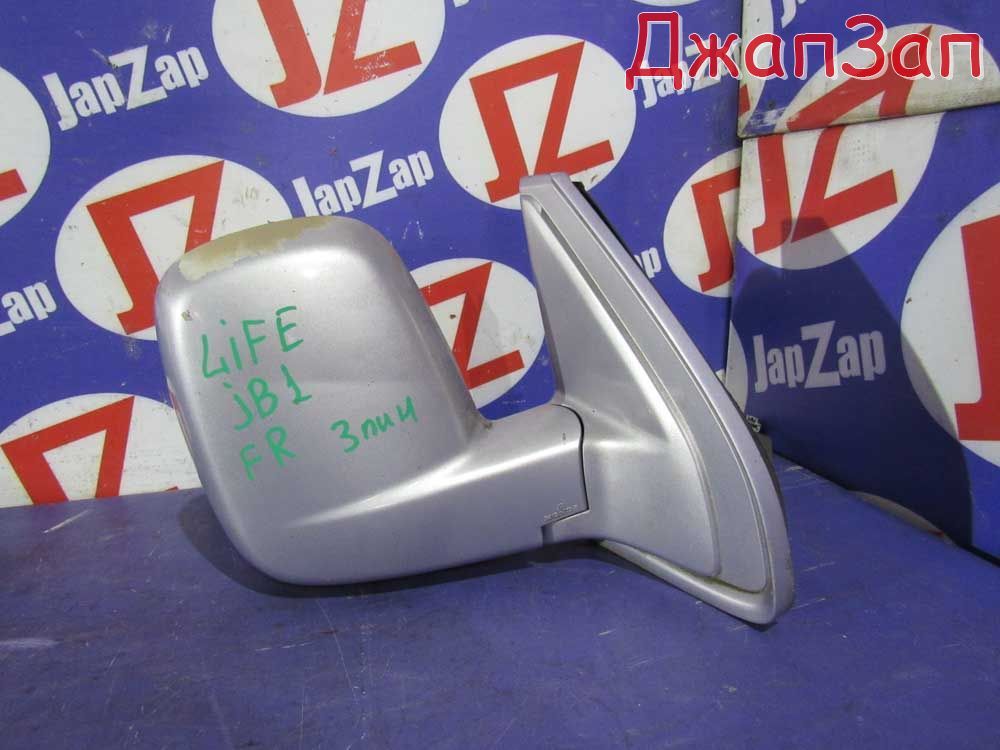 Зеркало боковое для Honda Life JB1  E07Z  перед право   