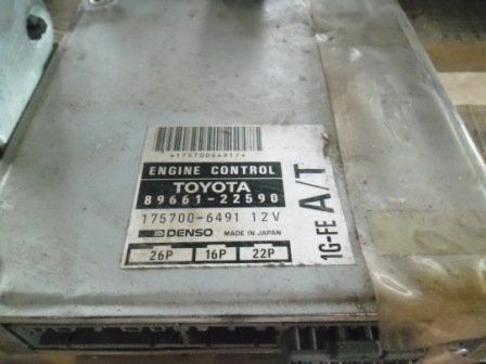 Блок управления двс для Toyota    1G     89661-22590 