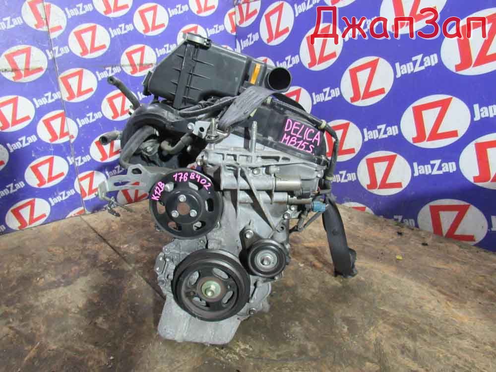 Двигатель в сборе для Mitsubishi Delica D2 MB15S  K12B      