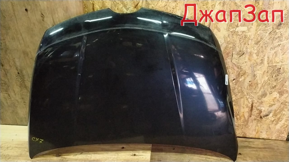 Капот для Mazda CX7 ER3P  L3-VDT  перед    Черный a3f