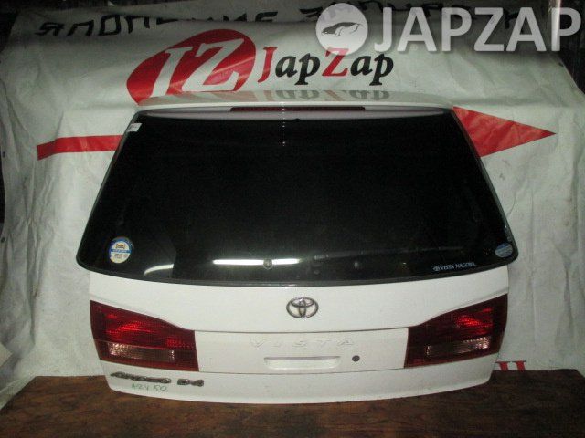 Дверь багажника для Toyota Vista Ardeo AZV50  1AZ-FSE  зад    Белый