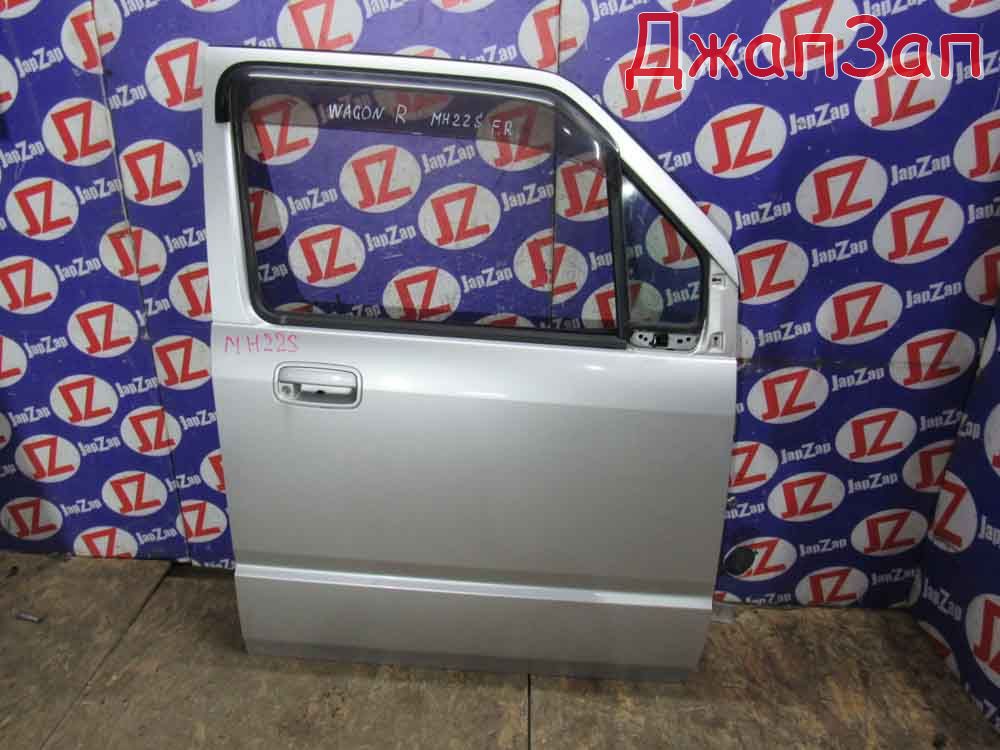 Дверь боковая для Suzuki Wagon R MH22S  K6A  перед право   